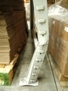 Pallet racking collapse