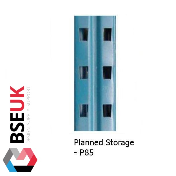 Now part of the Constructor family, Planned Storage P85 uprights look like this…