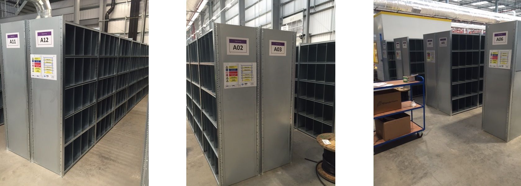 Dexion Shelving Case Study Coalville, Leics BSE UK