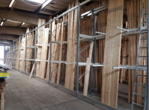 vertical racking for robbins timber