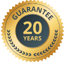 20 YEAR GUARANTEE LOGO