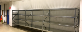 Galvanised Steel Shelving Installation in Bristol