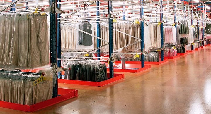 pp garment hanging