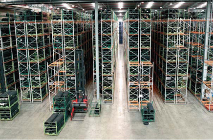 Apex narrow aisle pallet racking1