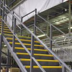 mezzanine floor with staircase