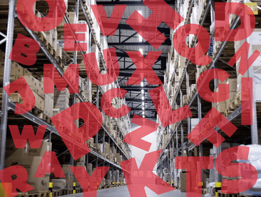 Glossary of terms in the warehouse