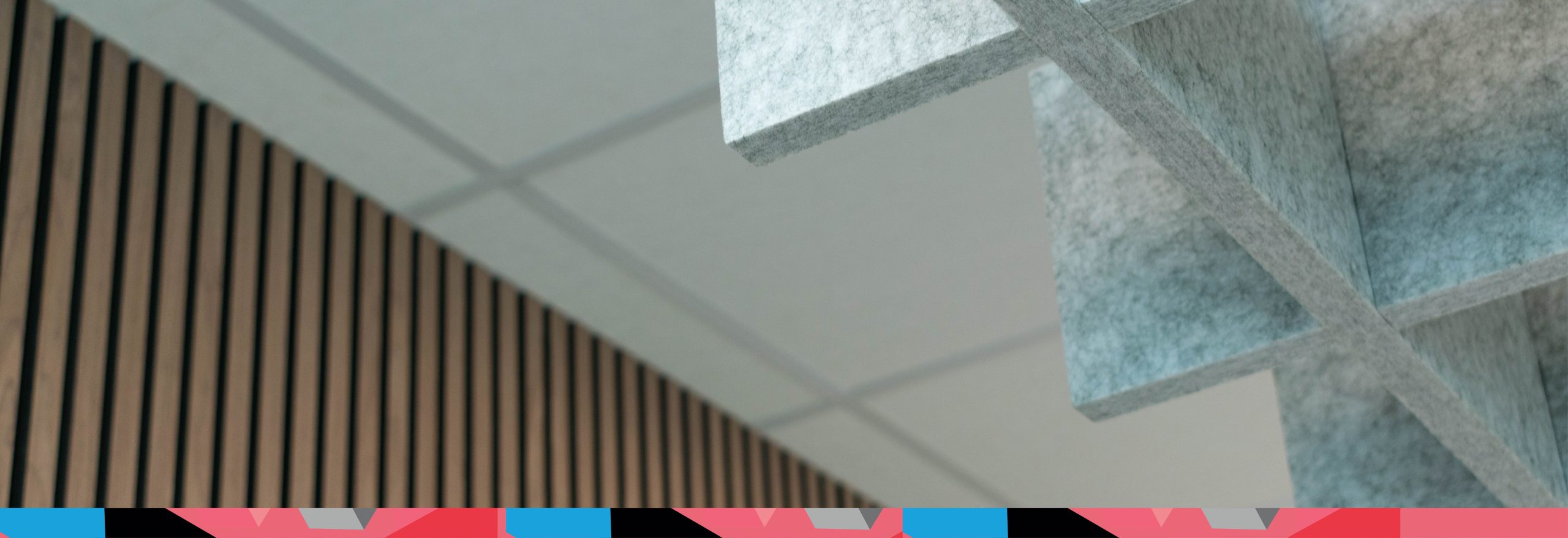 ceiling material Ceiling and flooring samples up close