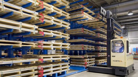 cantilever pallet racking system