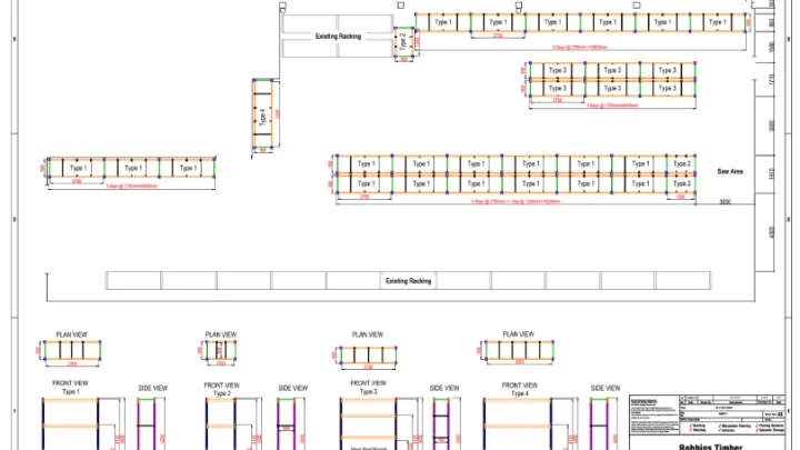 vertical racking case study