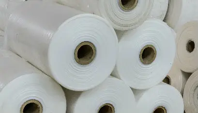 Racking for rolls of packaging wrap